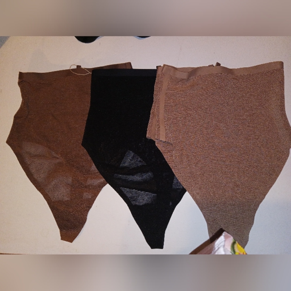 Skims Sheer High-Waisted Thong Shapewear